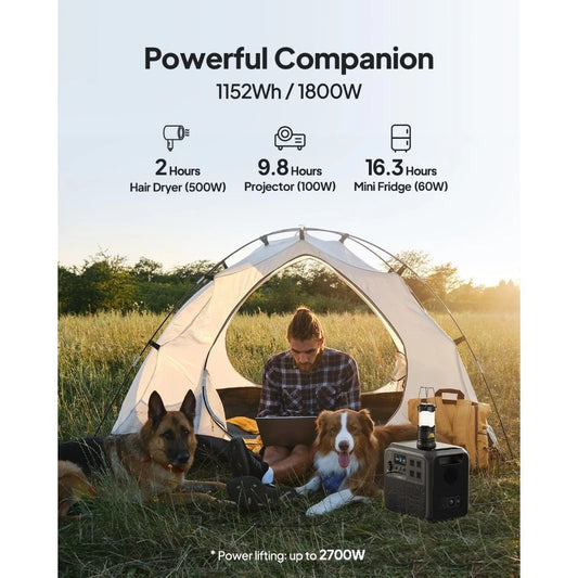 Solar Camping Generator 1800W
