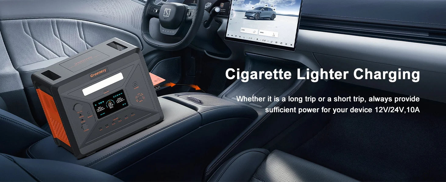 Fast Charging Emergency Power 2500W/2304Wh